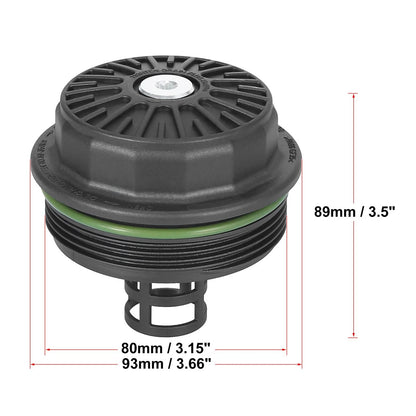 Oil Filter Cap Assembly for Ford Escape, Mazda 6, CX-7, Tribute (2001-2023)