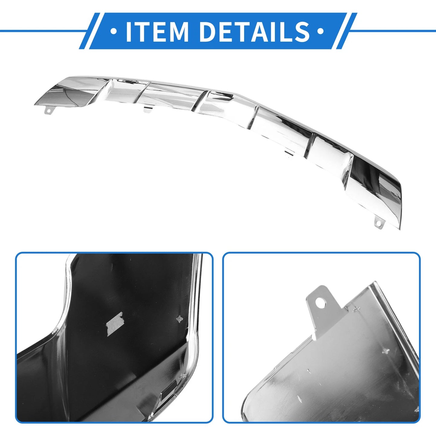 Front Lower Center Bumper Grille Trim for Mercedes-Benz W251 (2010-2018)