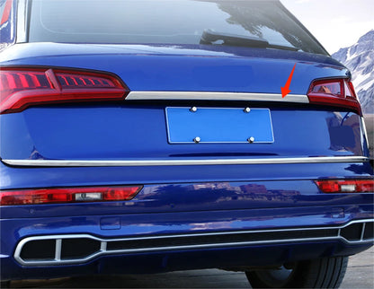 Stainless Steel Rear Trunk Lid Molding Cover for Audi Q5 (2018-2022)