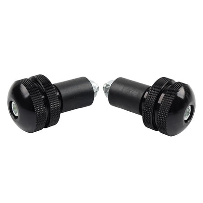Universal 7/8" Motorcycle Handlebar Grips & Bar End Caps for Various Models