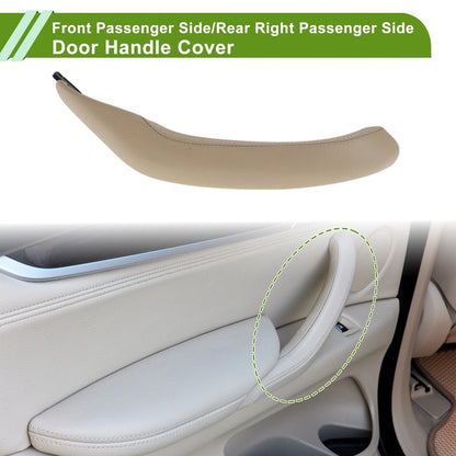 Door Panel Handle Pull Trim Cover for BMW X3 Beige (2010-2016)