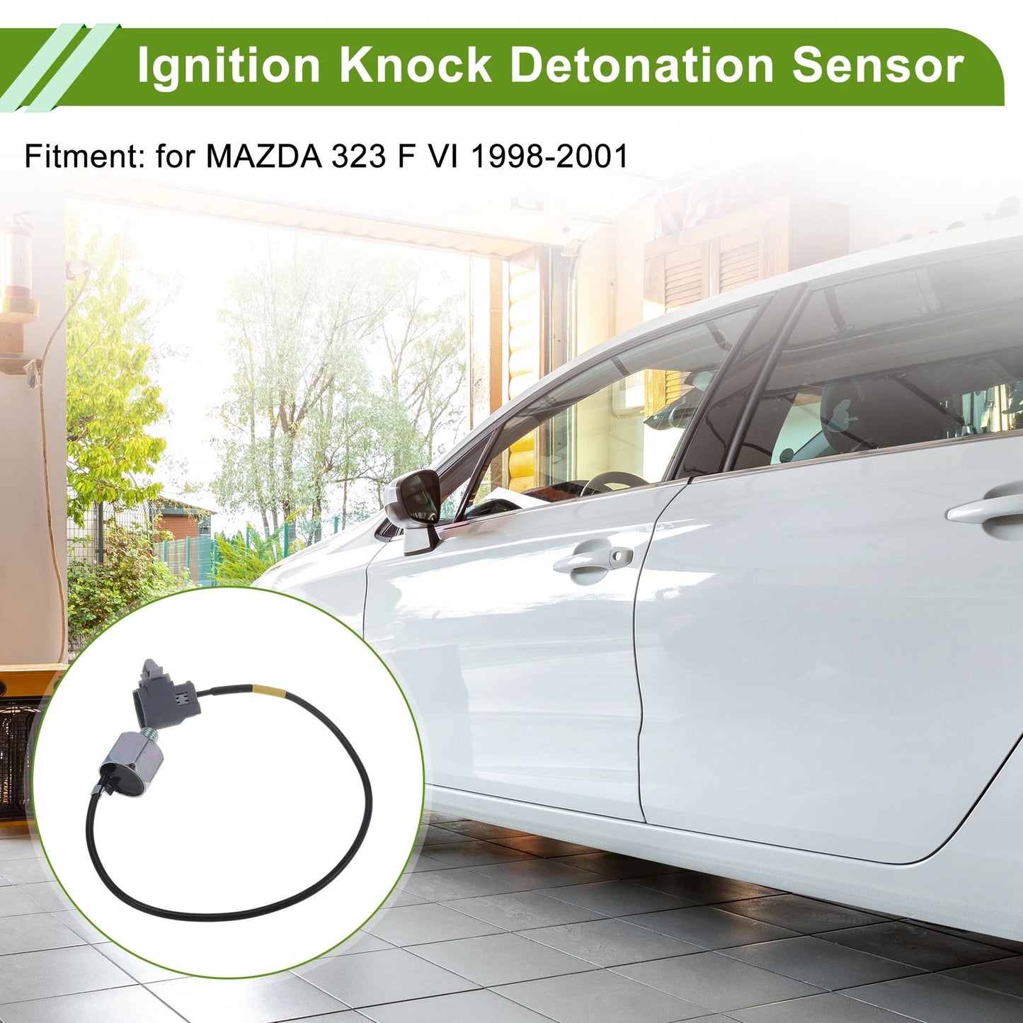 Ignition Knock Detonation Sensor for Mazda 323 F (1998-2001)