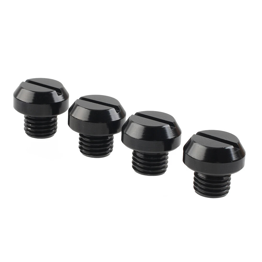 4PCS M10 Motorcycle Mirror Hole Blanking Plugs Screws Caps