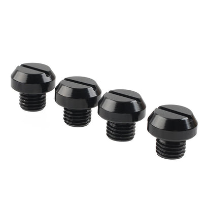 4PCS M10 Motorcycle Mirror Hole Blanking Plugs Screws Caps