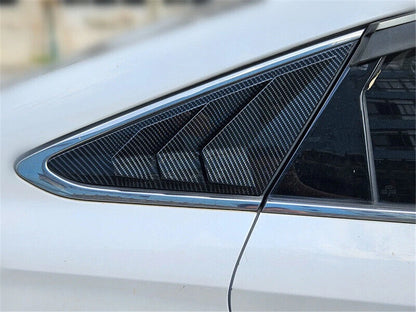 Carbon Fiber Look Side Window Louvers for Hyundai Sonata (2015-2019)