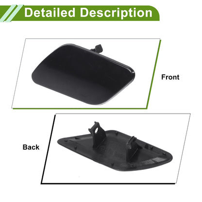 Left Washer Nozzle Cover Cap for Porsche Cayenne 92A Unpainted