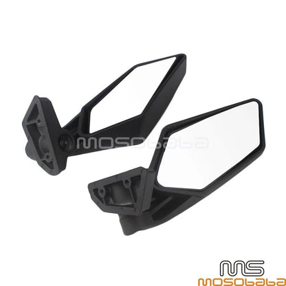 Black Rear View Mirrors for Can-Am Maverick X3/X3 Max (2017-2023)