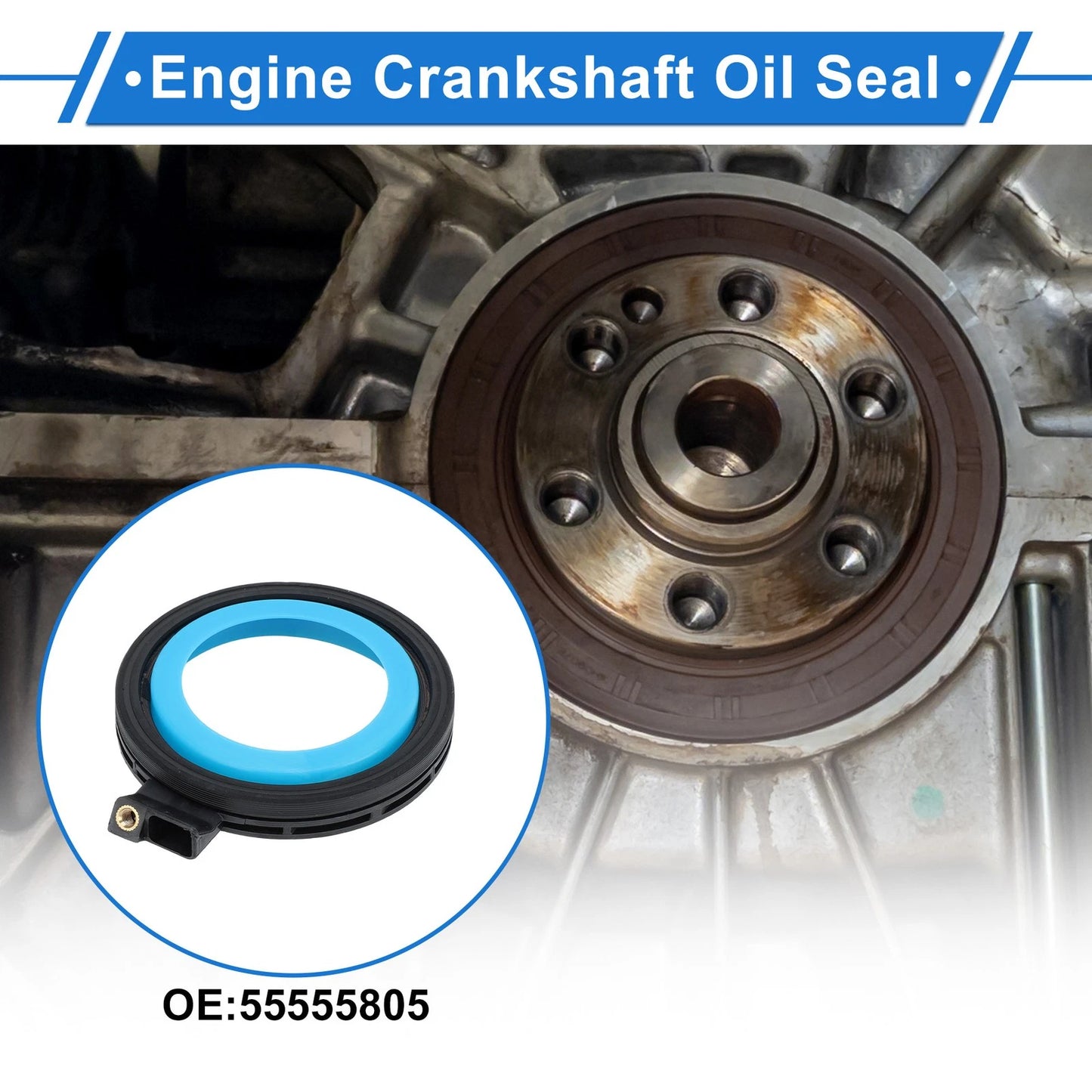 1 Pc Rear Crankshaft Oil Seal for Chevrolet Cruze Sonic Main Seal