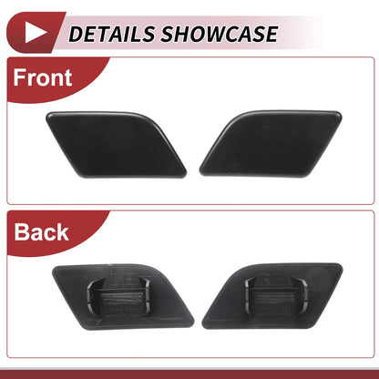 Washer Nozzle Cover Cap for BMW X1 (2013-2023) - Front Left & Right, Unpainted