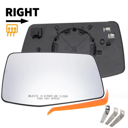 Heated Right Side Mirror Glass Replacement for Chevy Silverado 1500