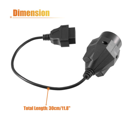OBD1 20-Pin to OBD2 16-Pin Diagnostic Adapter Cable for BMW