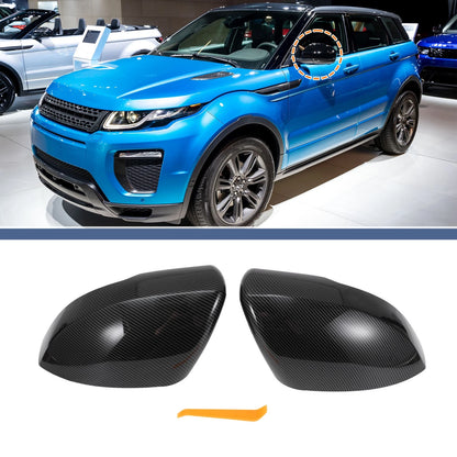 Left Right Mirror Cover Caps for Land Rover Range Rover Evoque (2012-2020)