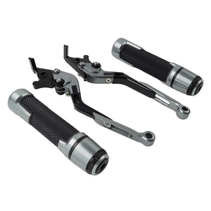 Titan Extendable Brake Clutch Lever Grip for Honda CBR650R CBR650F (2019-2023)