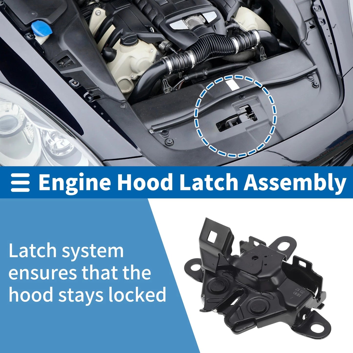 Hood Latch Assembly for Toyota 4Runner (2003–2009)