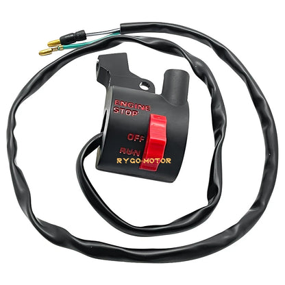 Throttle Housing Right Bar Stop Kill Switch for Honda XR50R (2000–2003)