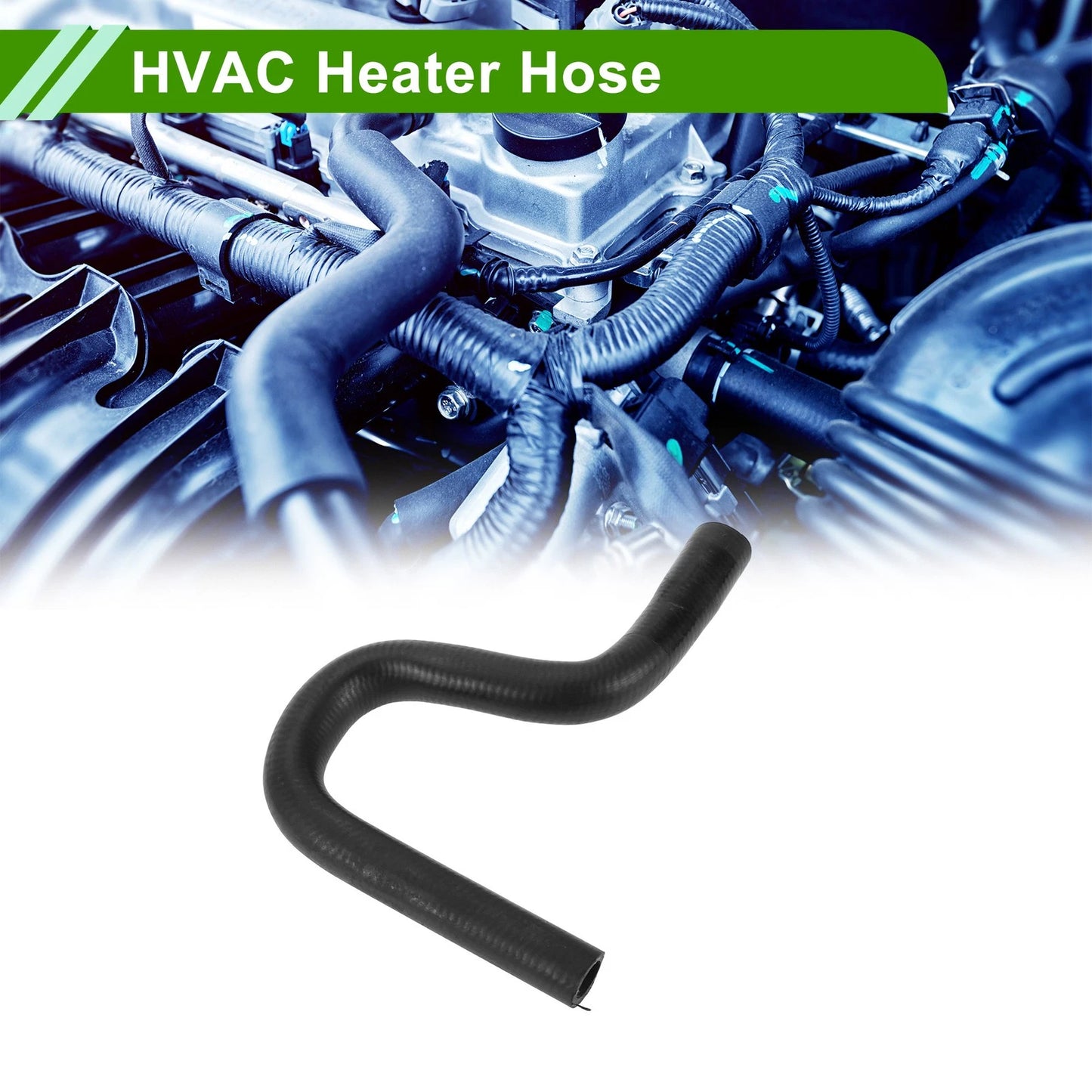 Heater Hose for Toyota Tacoma 3.4L (1995-2004) - Rubber Black