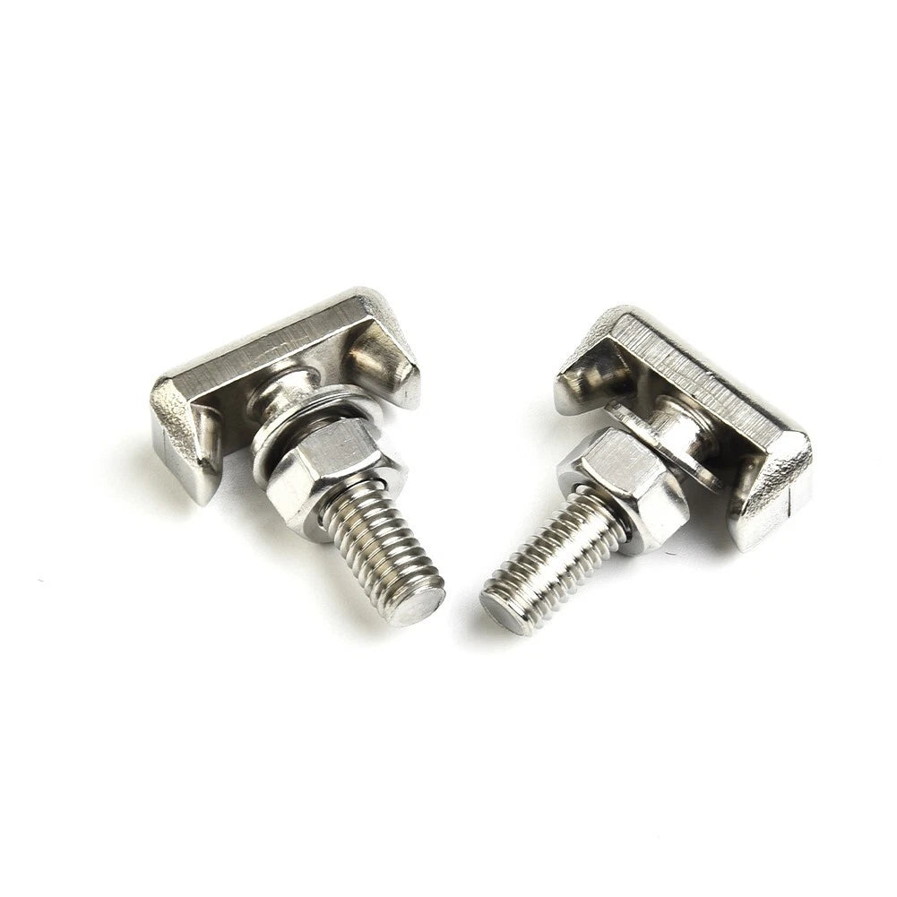 2 x Battery Cable Terminal Connectors T-Bolt Steel for GMC (2014–2017)