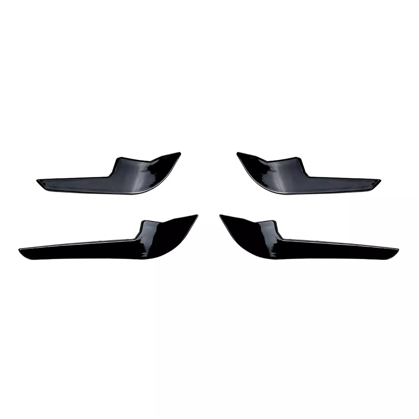 Bumper Side Air Vent Trims for Audi RS3 8Y (2021-2024) Gloss Black