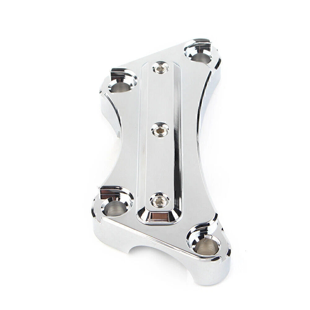 CNC Top Handlebar Riser Clamp for Harley Touring Street Road King Glide (2009-2023)