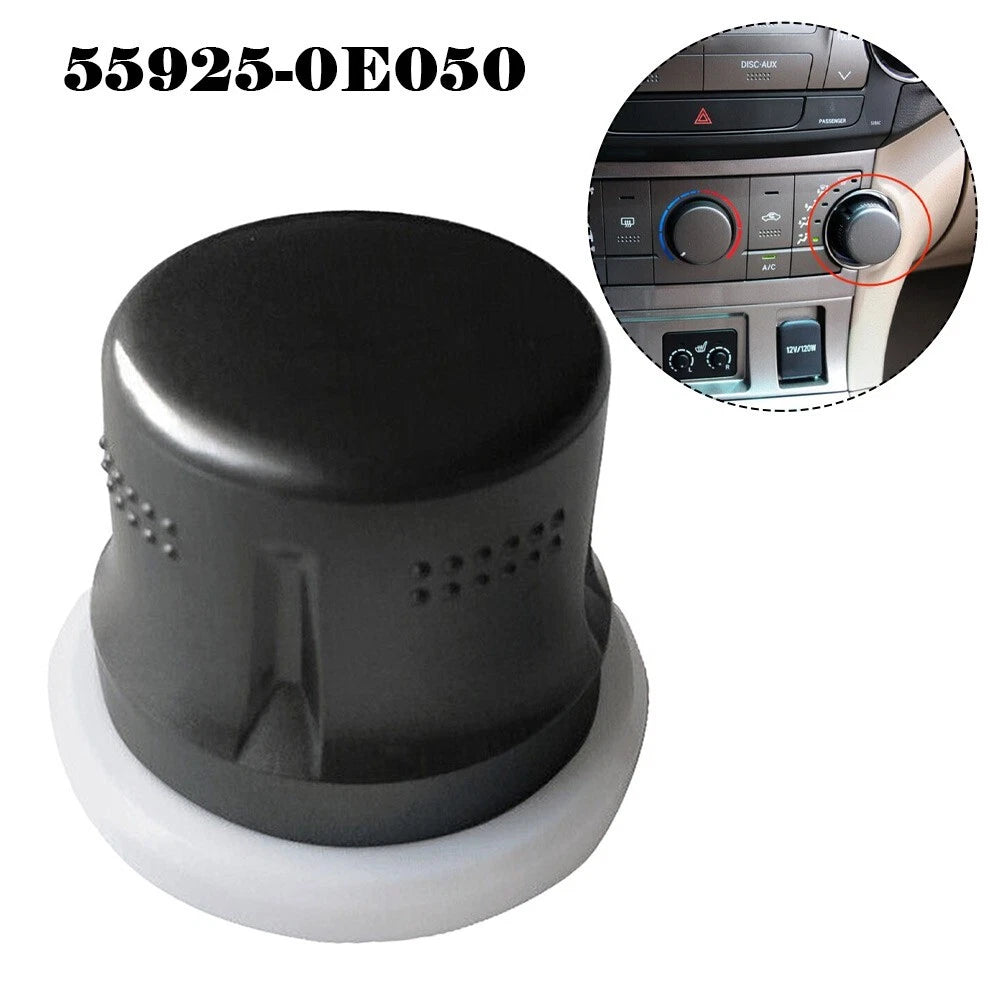 1pc Control Knob Cover Air Conditioning for Highlander (2009–2013)