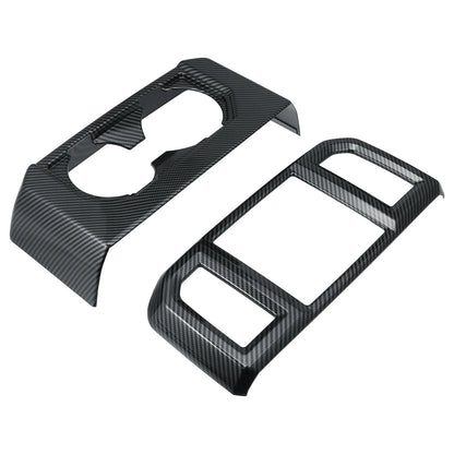 2 x Car Rear Cup Holder Covers for Ford F-150 (2015-2019)
