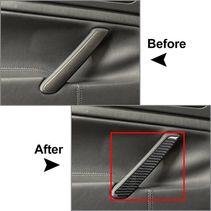 Rear Door Handle Cover Trim for Volkswagen Passat B5 (2001-2005) Black