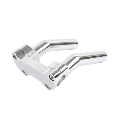 6.5" H Pullback Handlebar Riser Top Clamp for Harley Dyna FXD, Softail, XL883