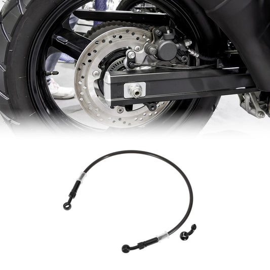 60cm Brake Oil Hose Line Nylon Stainless Steel Wire Braid PU for Motorcycle