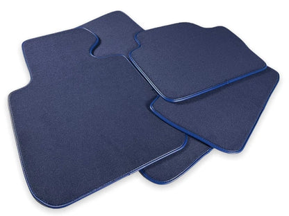 Tailored Dark Blue Floor Mats for All BMW Models (1990-2022)