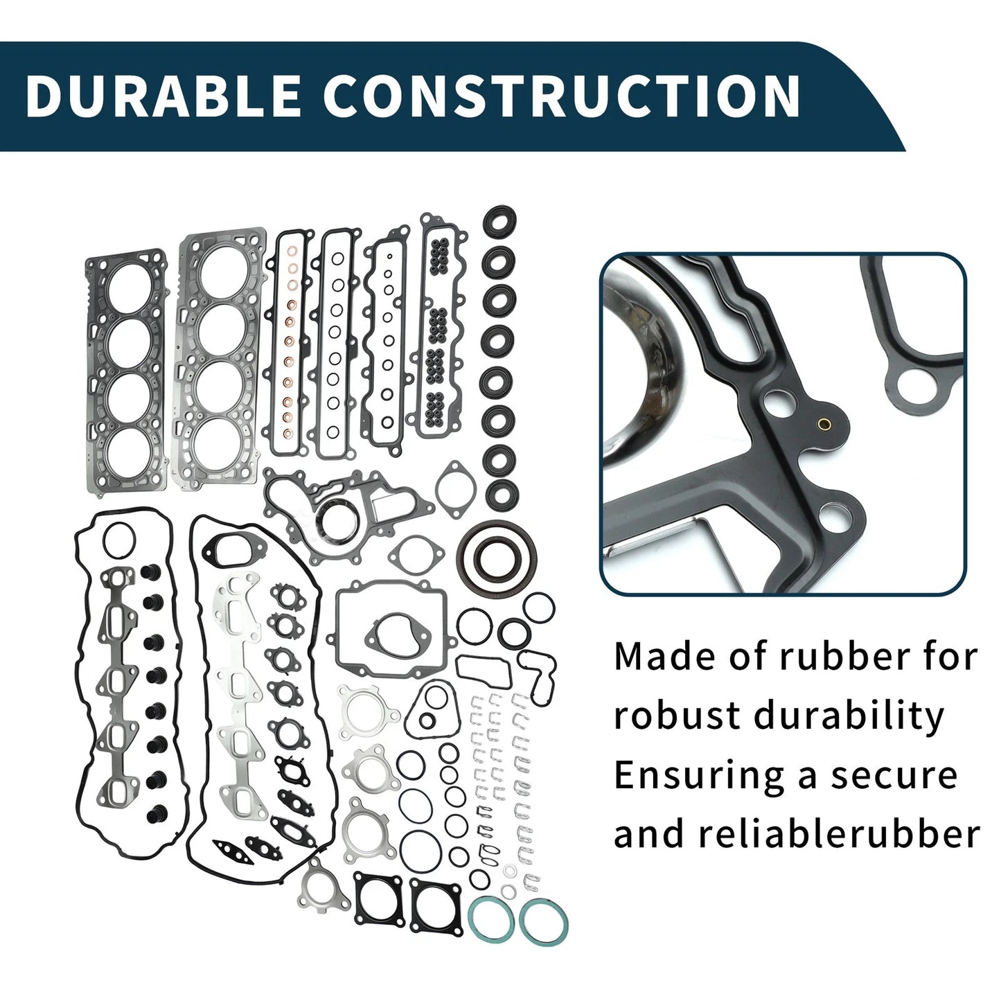 Cylinder Head Gasket Kit for Toyota 1VD