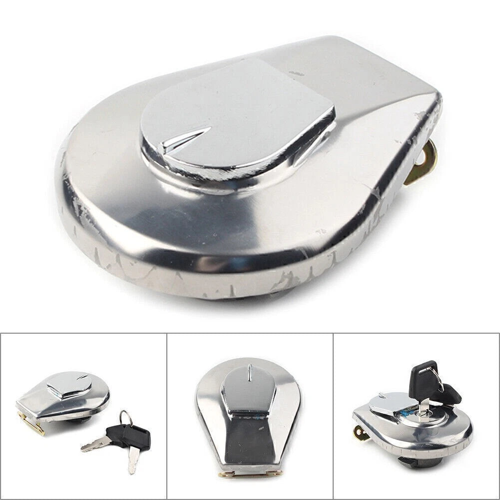 Motorcycle Gas Fuel Tank Cap w/ Key for Honda VT500C VT700C VT750C VT800C