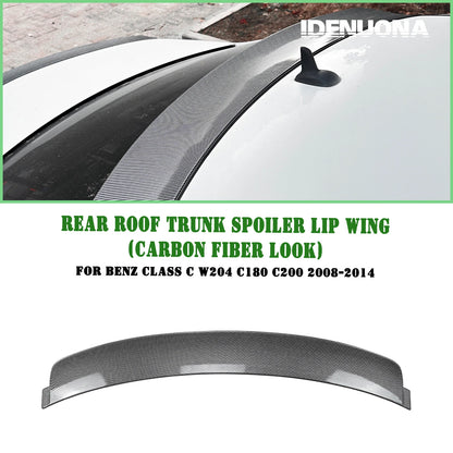 Rear Boot Spoiler Lip for Benz C Class W204 C180 (2008-2014)