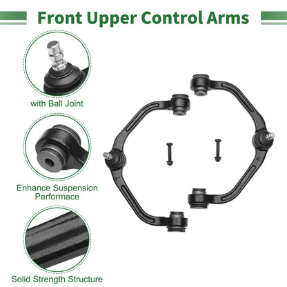 12 Pcs Front Upper Control Arms for Ford Ranger (1998-2011) 2WD