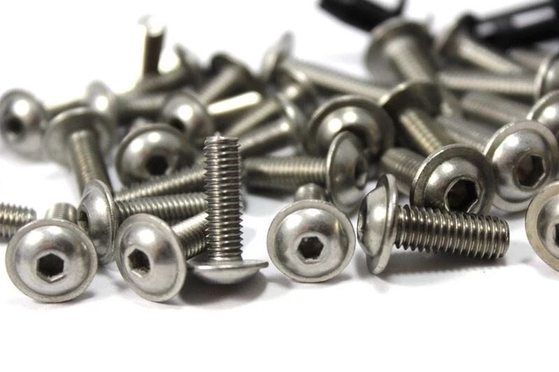 Stainless Fairing & Screen Bolts for Kawasaki Ninja ZX-R All Models