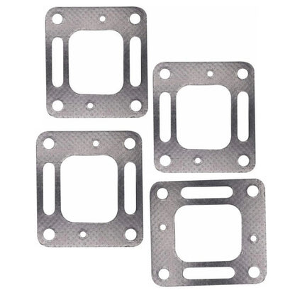 4PCS Muffler Elbow Riser Manifold Gasket for MerCruiser 4.3L (1996-2006)
