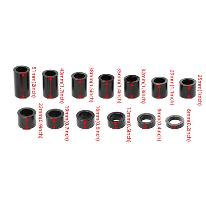 1" Wheel Axle Spacers for Harley Touring Road Glide Softail