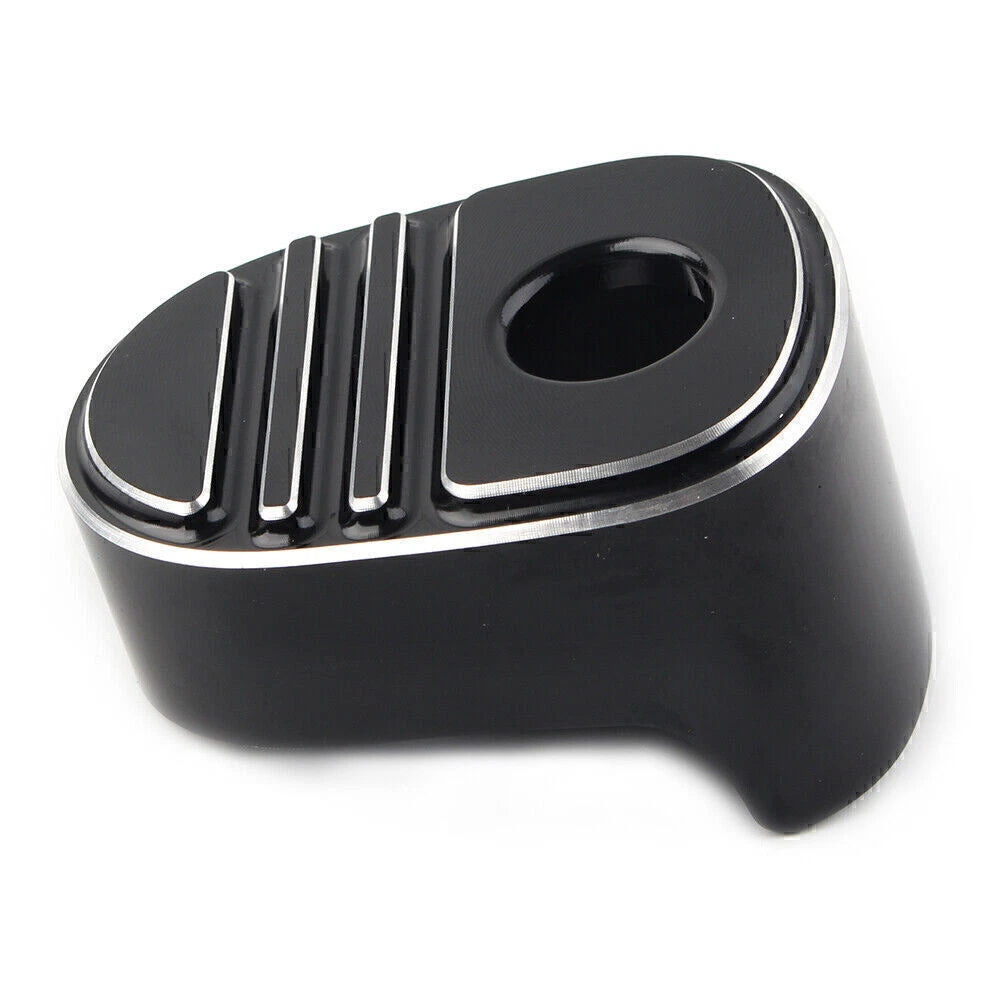 Tri-Line Black Ignition Switch Cover for Harley Touring Bagger FLH (2014-2022)