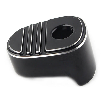 Tri-Line Black Ignition Switch Cover for Harley Touring Bagger FLH (2014-2022)