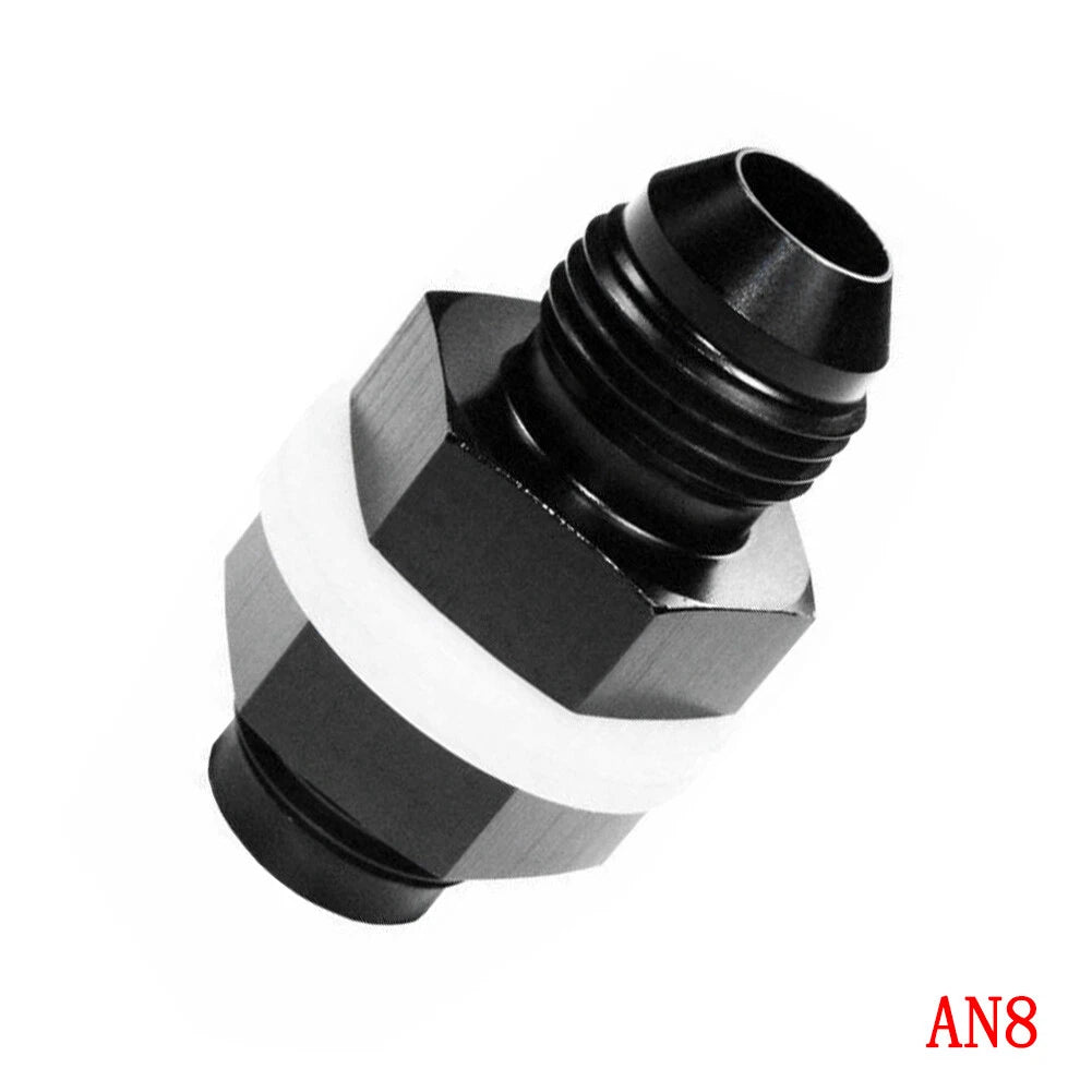 AN8 Flare Fuel Cell Bulkhead Fitting with Washer for Universal (2023)