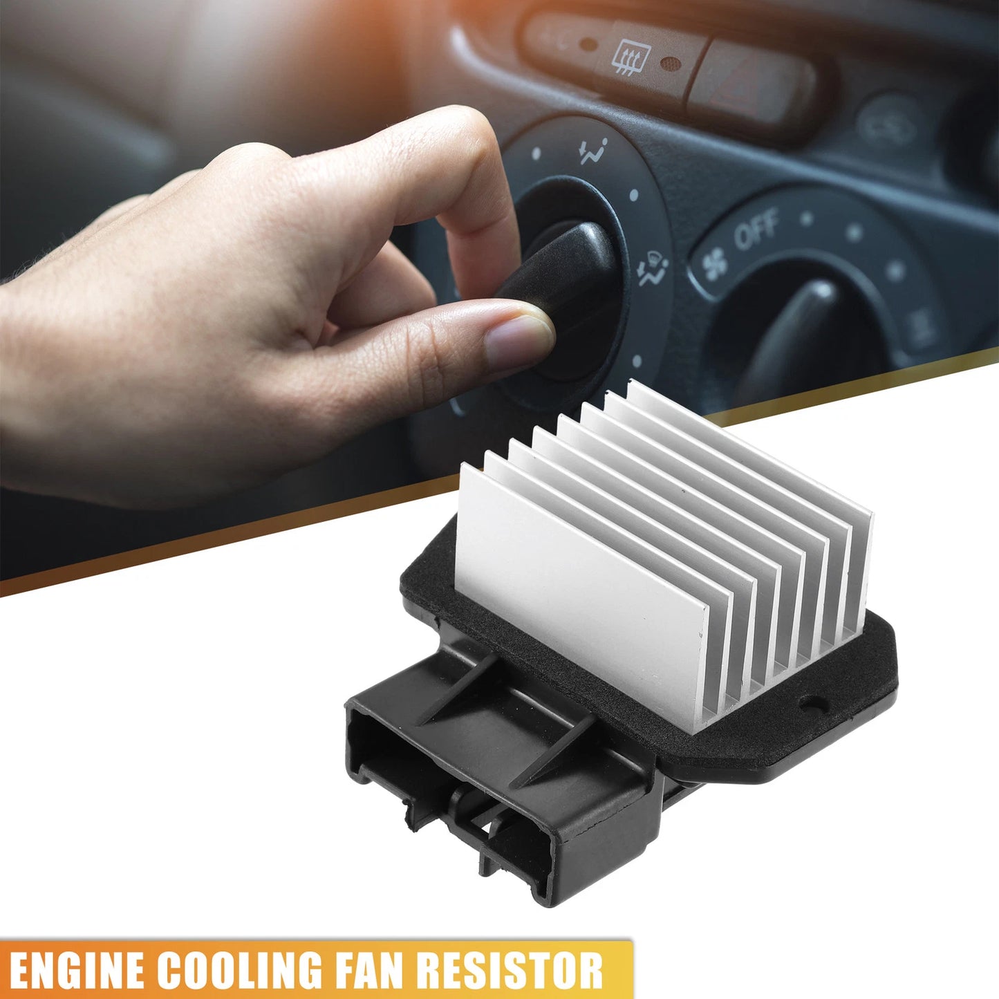 HVAC Blower Motor Resistor for Dodge Ram 2500 3500 (2013-2018)