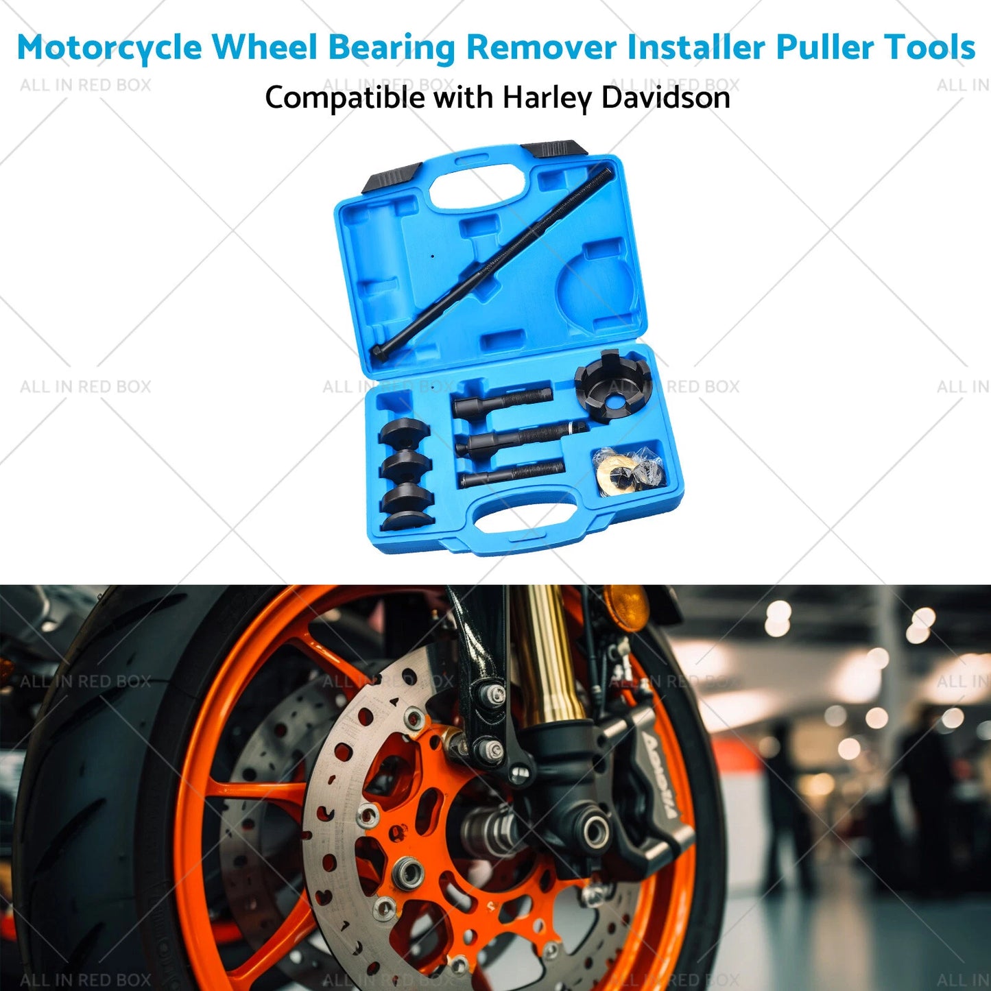 Wheel Bearing Remover & Installer Tools for Harley Davidson