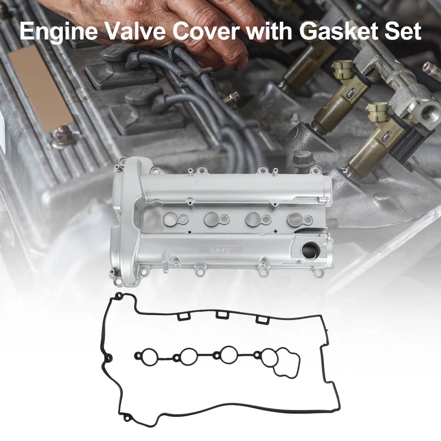 Front Engine Valve Cover with Gasket 2.2L for Chevrolet Cobalt (2009 - 2010)