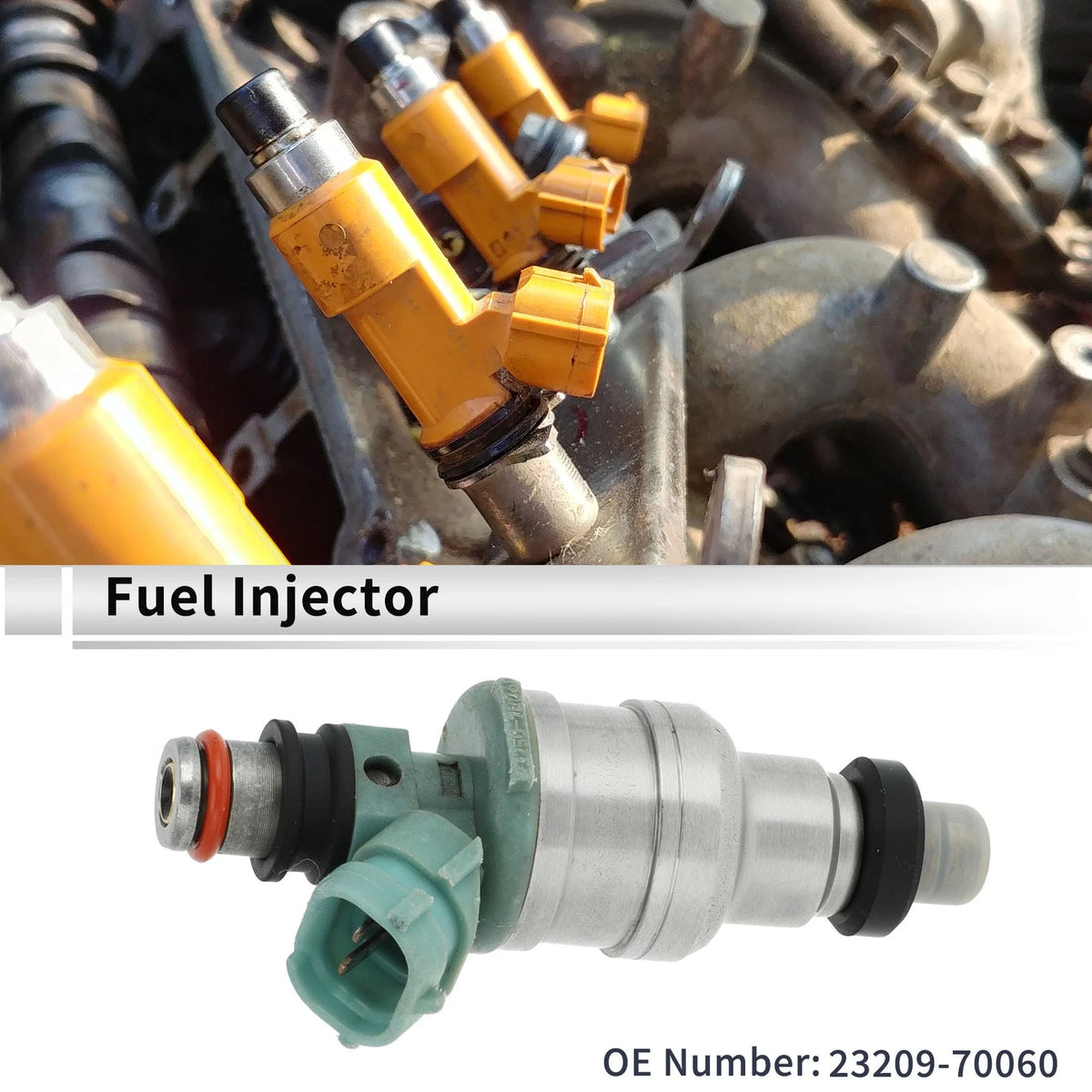 Fuel Injector 1 Pc for Toyota GX71 1GE Engine (1986-1988)
