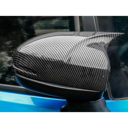 Carbon Fiber Style Side Mirror Covers for Honda Fit (2014-2020)