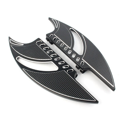 Driver Stretched Floorboards Inserts for Harley Touring (2014-2023)