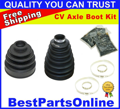 2x CV Axle Boot Kit for Lexus LS460 (2009–2012)