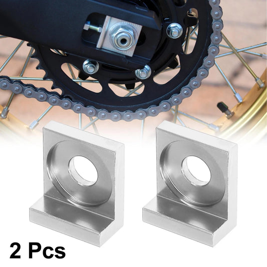 2 x 12mm Chain Adjuster Block Tensioner for Motorcycle