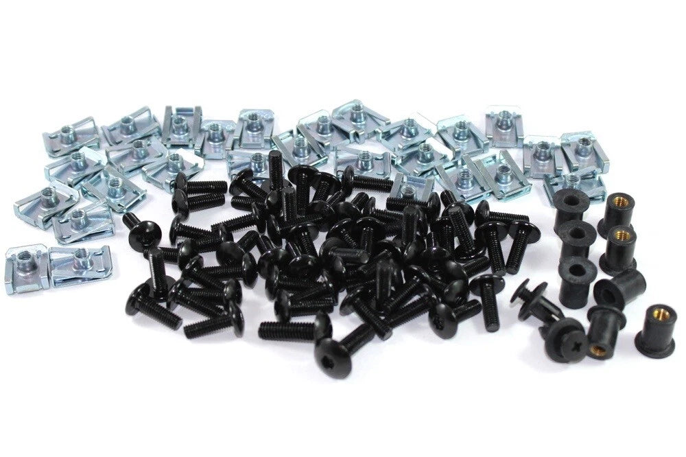 Carenatura E Parabrezza Nero Alluminio for Triumph Daytona