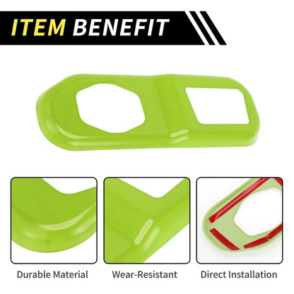 Rear Trunk Lock Panel Cover Trim for Jeep Wrangler JL JLU (2018-2024)