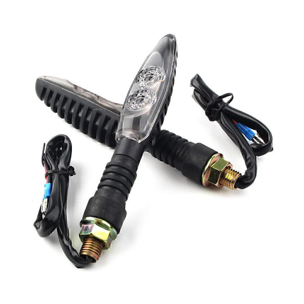 8mm Mini 12V LED Turn Signal Lights for Harley